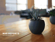 Tablet Screenshot of narreports.com